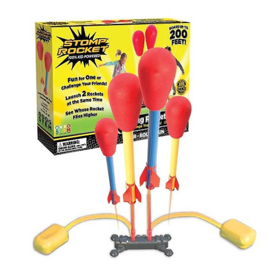 Stomp Rocket Game Target Practice Outdoor Rockets