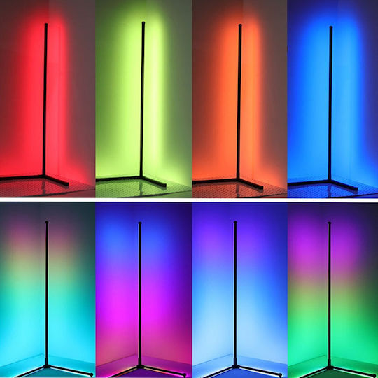 Light4me LED Stehleuchte mit RGB Licht Weiß