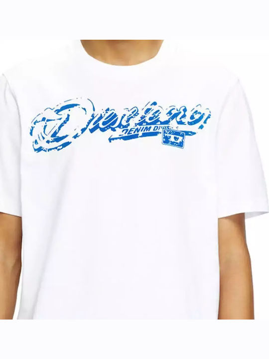 Тениска White-Blue
