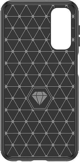 HQWear Задна корица Силикон Черен (Samsung Galaxy M34, HQWear)