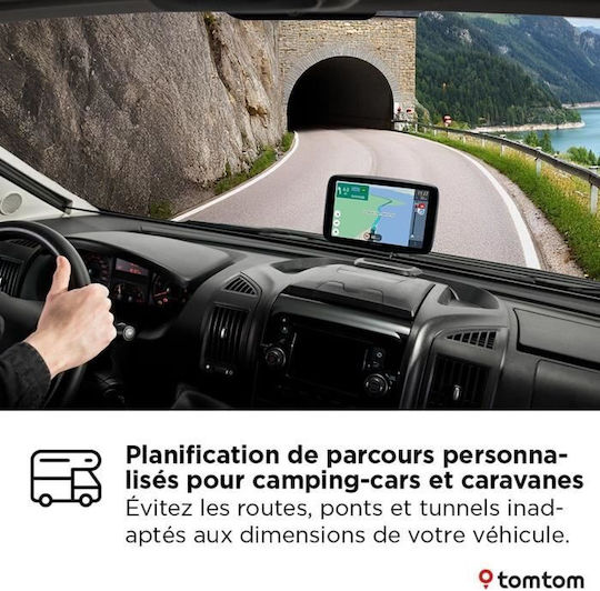 TomTom 6" Display GPS Device Go Camper Tour with Bluetooth / Wi-Fi / USB and Card Slot