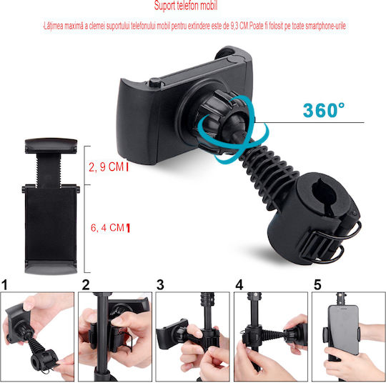 Lampă Circulară Profesională de Machiaj Seming Ring Light Xf-211 14 Inch/36cm LED Lumină Rece Caldă Tip Inelar Trepied Stabil 55cm Telecomandă Fotografii Reușite Alb