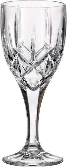 Crystal Bohemia Set Brillen Rotwein Kelch Glas 330ml 6 Stück