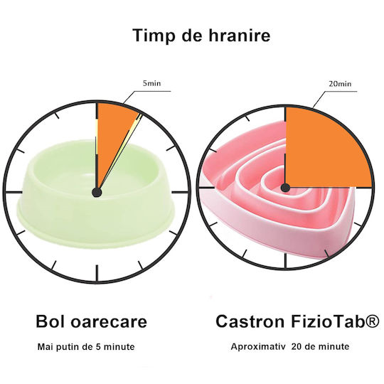 Bol De Mâncare Pentru Câine Din Plastic ABS