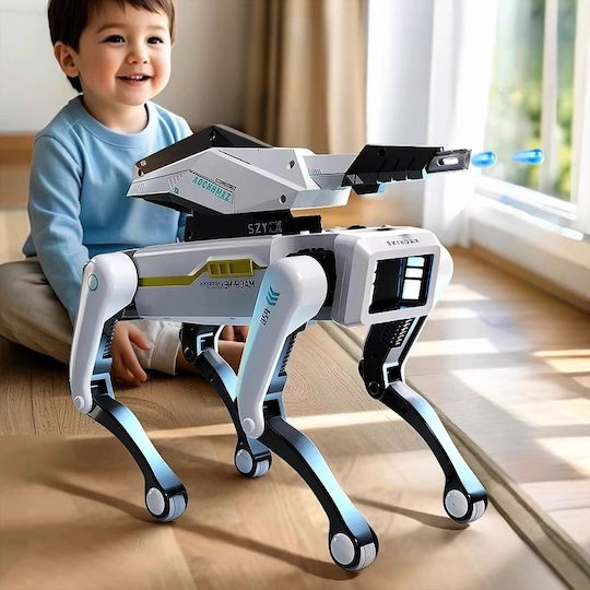 Iuni 8006 Câine Robot Inteligent Bile cu Hidrogel Extensibile în Apă Telecomandă Aplicație Comenzi Vocale Programabil 25+ Funcții Interactive