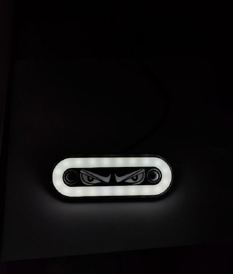 Neon Seitenlicht Volumenleuchte Strobe Augen 12v24v Weiße