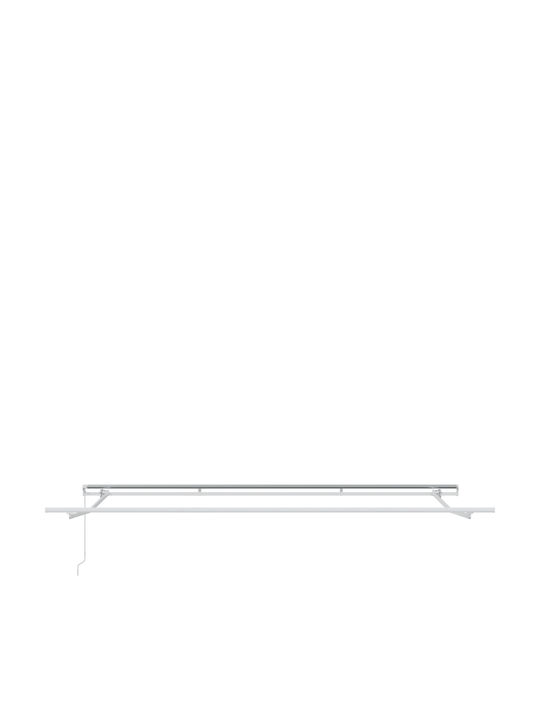 vidaXL Τέντα Βεράντας με Led Κίτρινη 4.5x3.5m