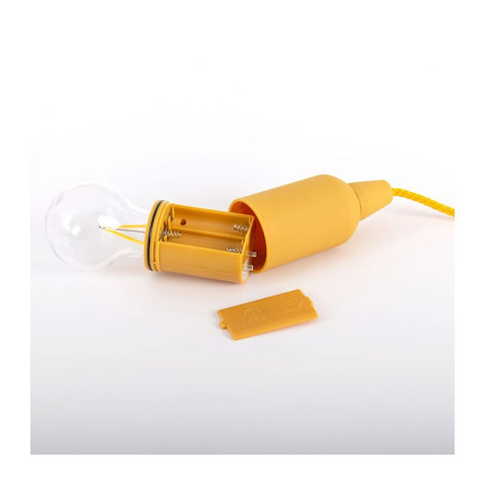Outdoor Pull & Click Emergency Light Mustard 5.50 x 16cm