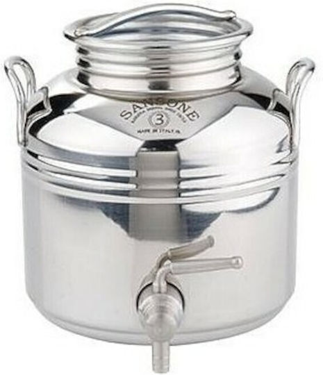 Recipient Inox cu Capac cu Șurub 3l Europa Sansone