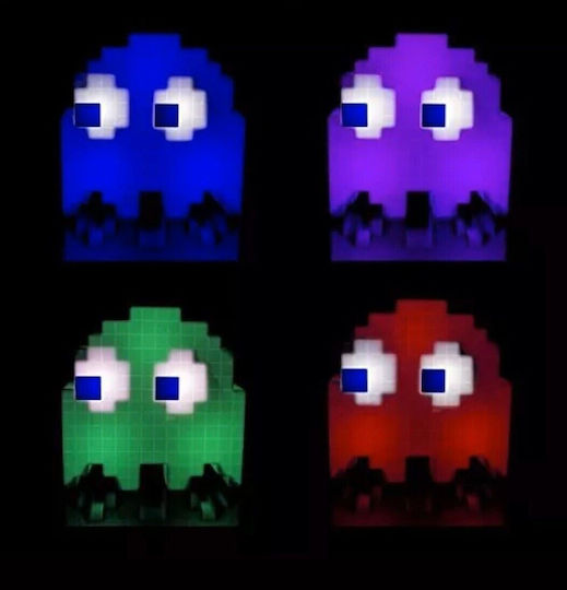 Decorativă Lampă Model Fantoma – Pacman Ghost Light Oem
