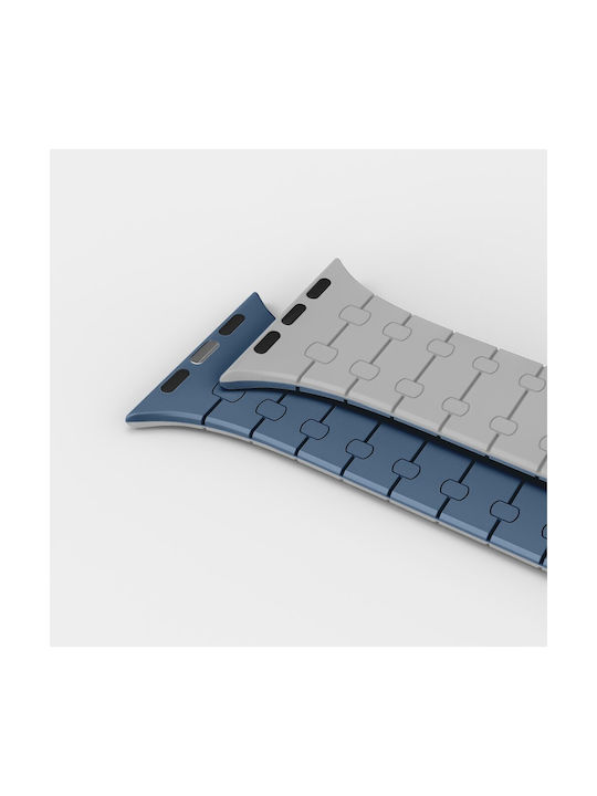 Kalebol Strap Silicone Gray (Apple Watch Series 7/8/9/10/SE/Ultra 1/Ultra 2)