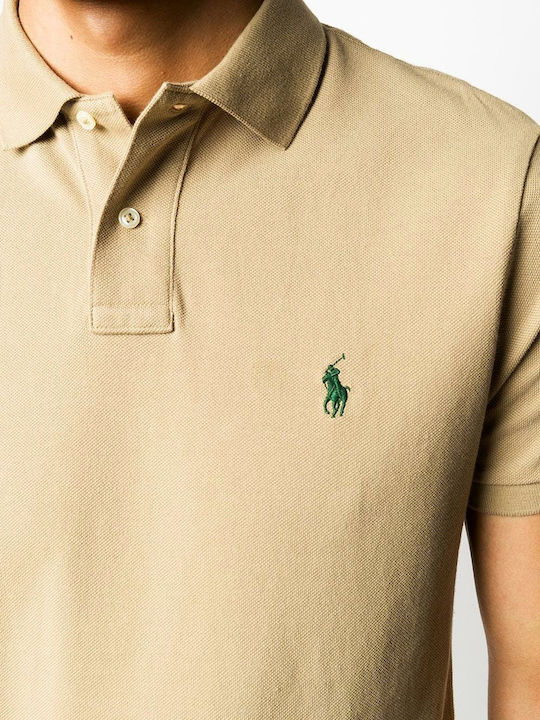 Polo Μπλούζα Κοντομάνικη Μπεζ