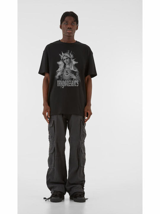 Mj Gonzales Lady Grace X Mjg Heavy Oversized Tee Black Q3_2 Mjg11790-00007
