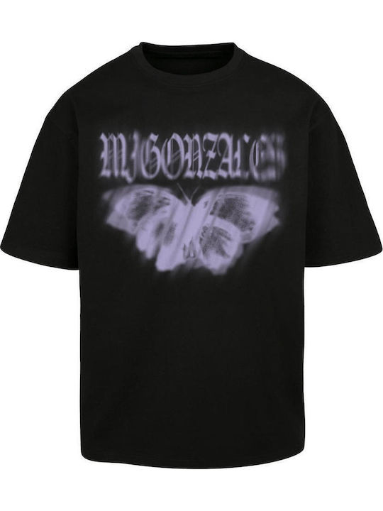 Mj Gonzales Mjg Heavy Oversized Tee Ladies Butterfly Illusion Black Fw24 Mjg11916-00007