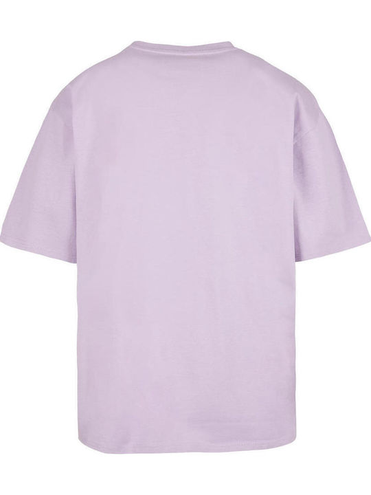 Mj Gonzales Mjg Heavy Oversized Tee Ladies Butterfly Illusion Lilac Fw24 Mjg11916-00145