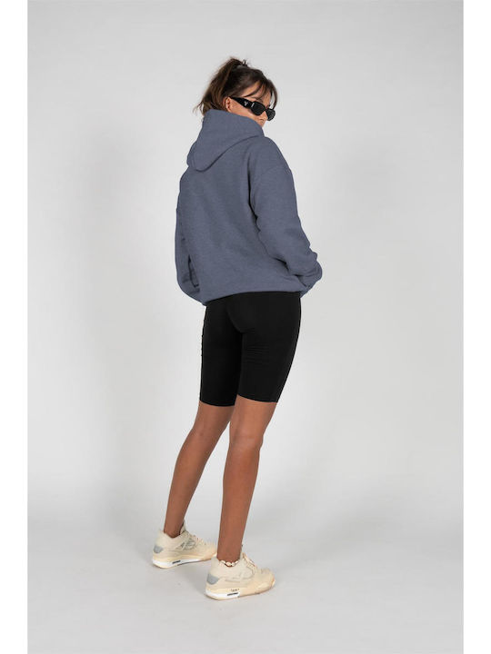 Mj Gonzales Ladies Wave V.1 X Heavy Oversized Hoody Vintageblue Basi Mjg11705-02428