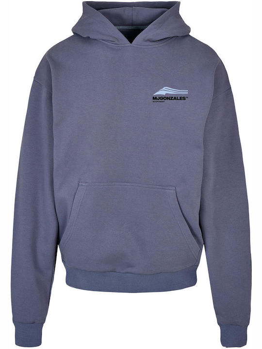 Mj Gonzales Ladies Wave V.1 X Heavy Oversized Hoody Vintageblue Basi Mjg11705-02428
