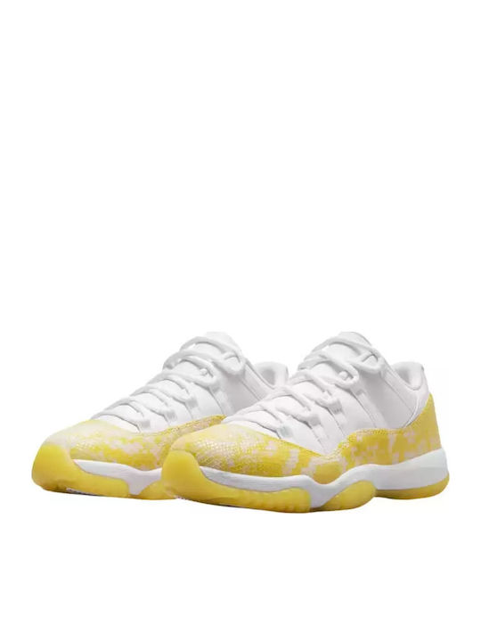 11 Retro Low Sneakers Yellow