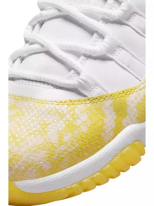 11 Retro Low Sneakers Yellow
