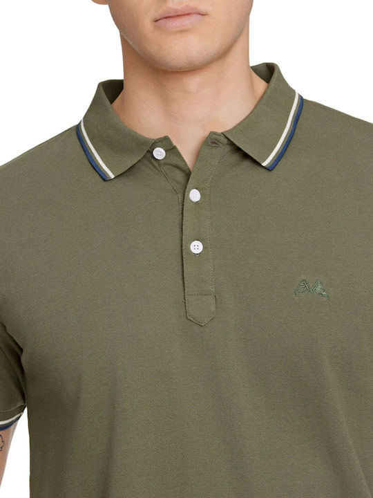 Polo Blouse Olive, Dk Jungle Green