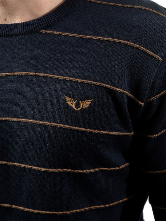 Μπλούζα Navy/Camel