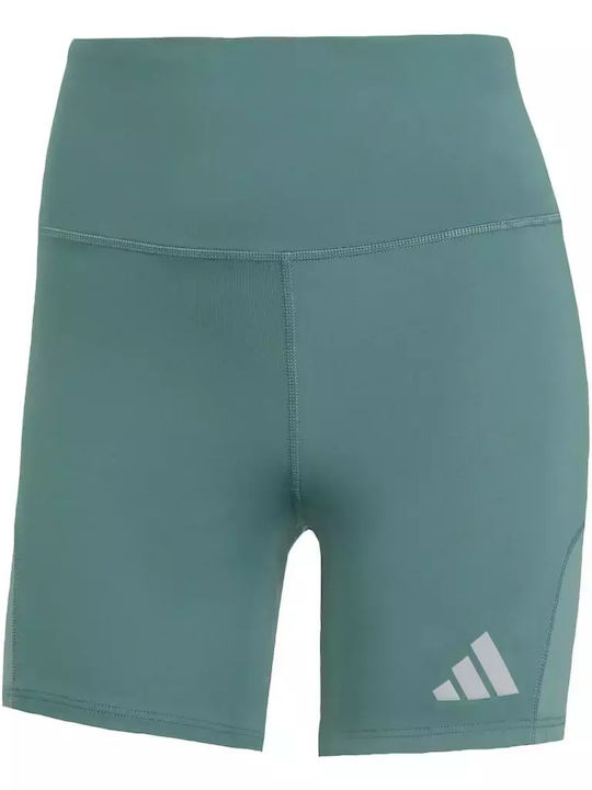 Leggings Pentru Alergare Colanți Scurți Turcoaz