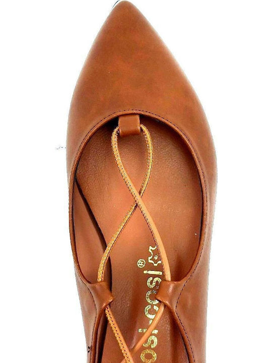Ballerinas Tabac Brown