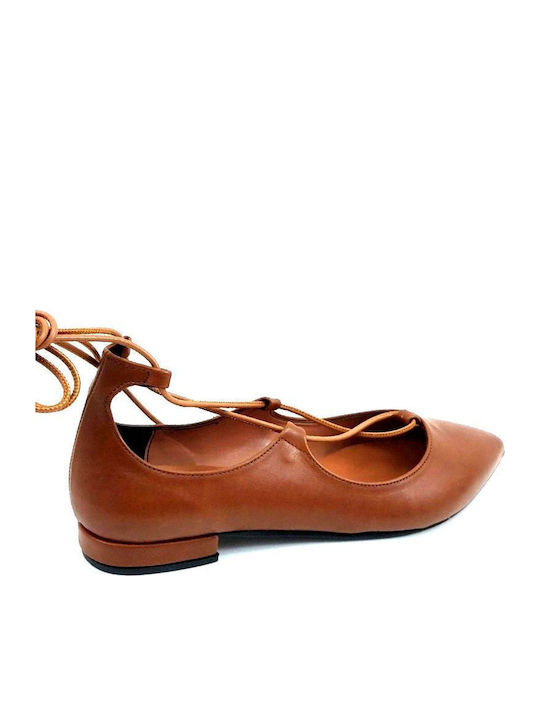 Ballerinas Tabac Brown