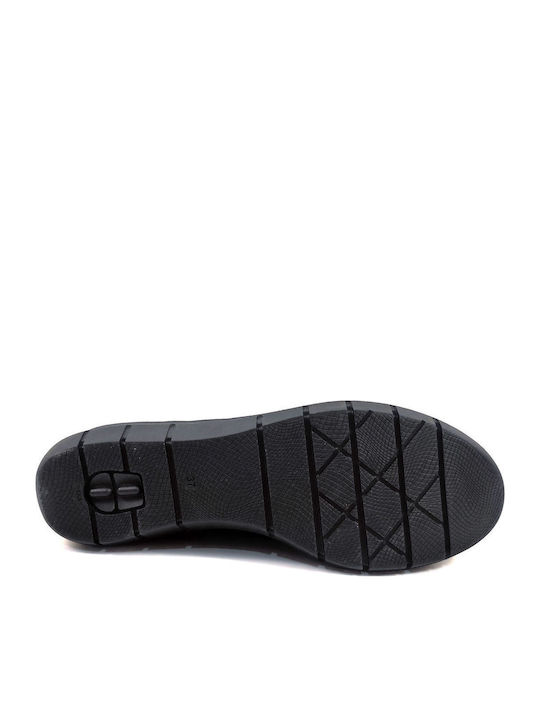 Leather Ballerinas Black