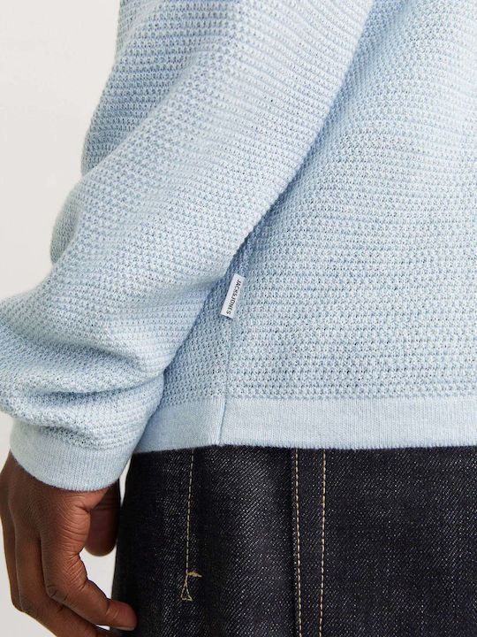 Long Sleeve Sweater Chambray Blue
