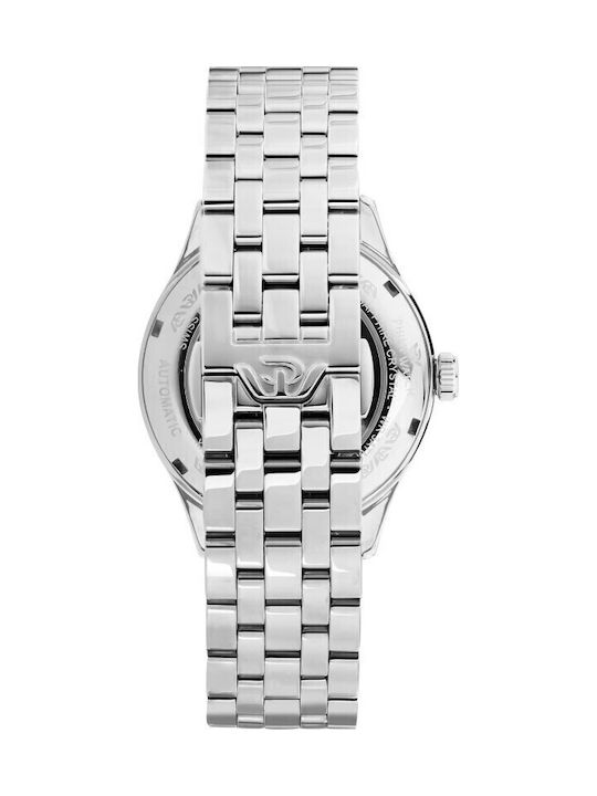 Philip Watch Men's Watch Automatic with Silver Metal Bracelet