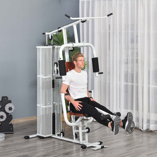 HomCom Multifunktionales Trainingsgerät mit Gewichten