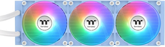Thermaltake TH360 V2 Ultra ARGB v2 Υδρόψυξη AIO CPU με 3 Ανεμιστήρες 120mm Λευκή