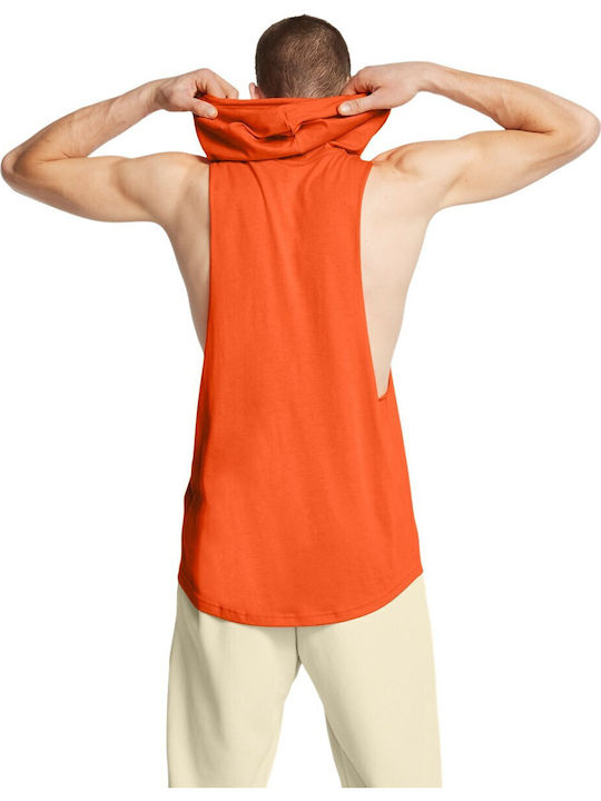 Under Armour Project Rock T-shirt Team Orange/ Black