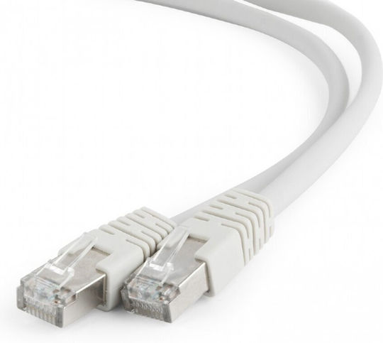 Patch Cord Ftp Spacer Cat6 Cupru-Aluminiu 10 M Alb Awg26 "sppc-ftp-cat6-10m" Ștampilă Verde 0.18 Lei
