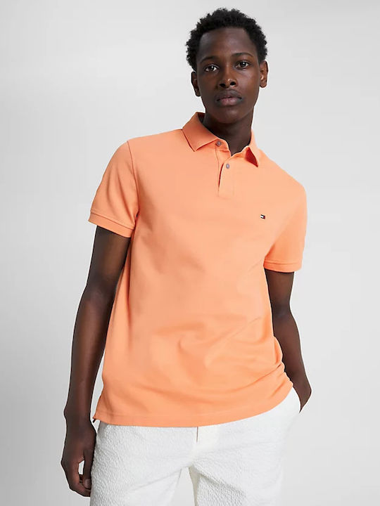 1985 Polo Short Sleeve Blouse Coral