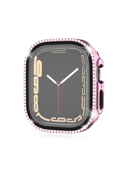 Plastikhülle in Rosa Farbe für Apple Watch Ultra 1, Ultra 2