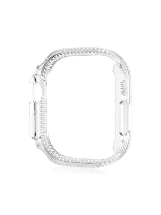 Πλαστική Θήκη σε Διάφανο χρώμα για Apple Watch Ultra 1, Ultra 2 Πλαστική Θήκη σε Διάφανο χρώμα για Apple Watch Ultra 1, Ultra 2