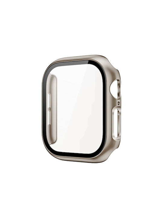 Imak Plastikhülle in Gold Farbe für Apple Watch Serie 10, 46 mm