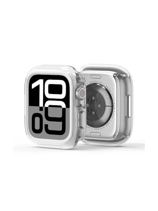 Dux Ducis Πλαστική Θήκη σε Λευκό χρώμα για Apple Watch Series 7, 8, 9 - 45mm