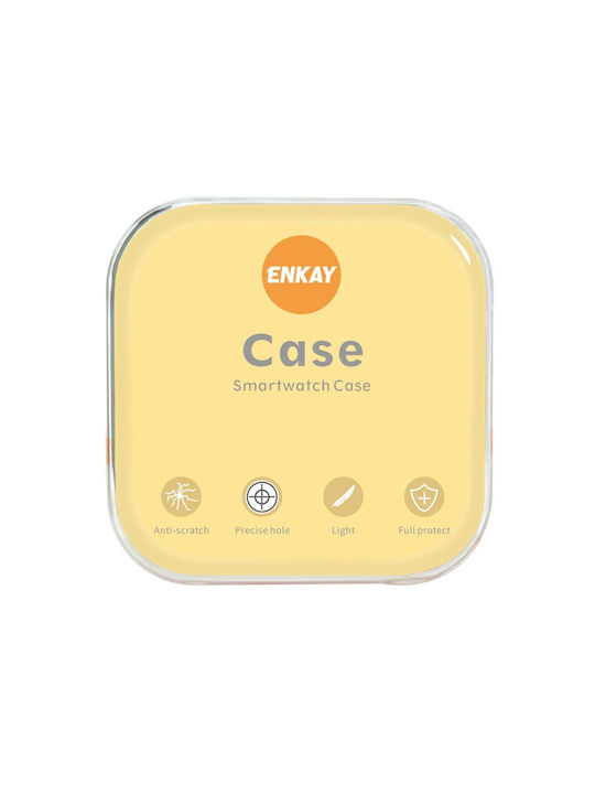 Enkay Carcasă de Plastic în culoarea Rose Gold pentru Apple Watch Seria 7, 8, 9 - 41mm