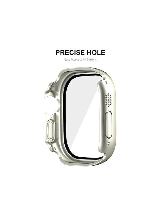 Enkay Πλαστική Θήκη σε Λευκό χρώμα για Apple Watch Ultra 1, Ultra 2