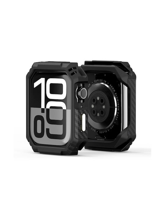 Dux Ducis Plastic Case in Black color for Apple Watch Series 10, 46mm
