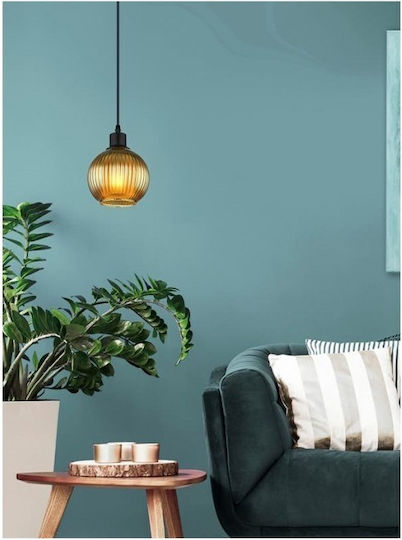 Globo Lighting Lustră Turcoaz cu Dulie E27 15x15x120cm.