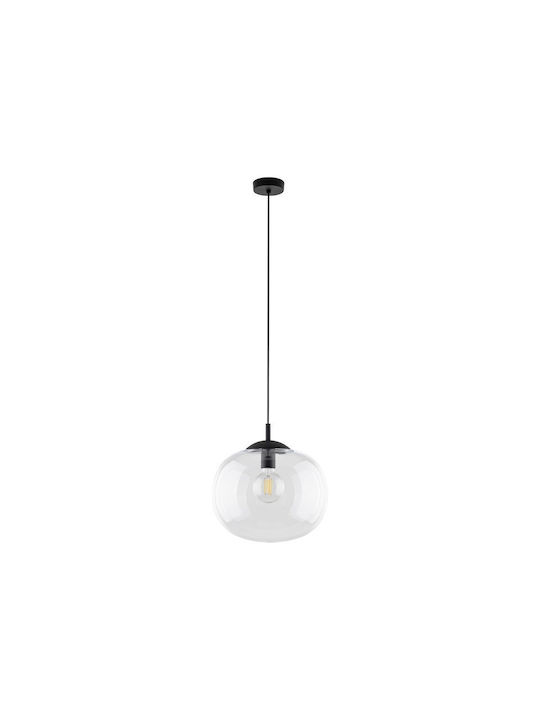 TK Lighting Κρεμαστό Φωτιστικό Γκρι με Ντουί E27