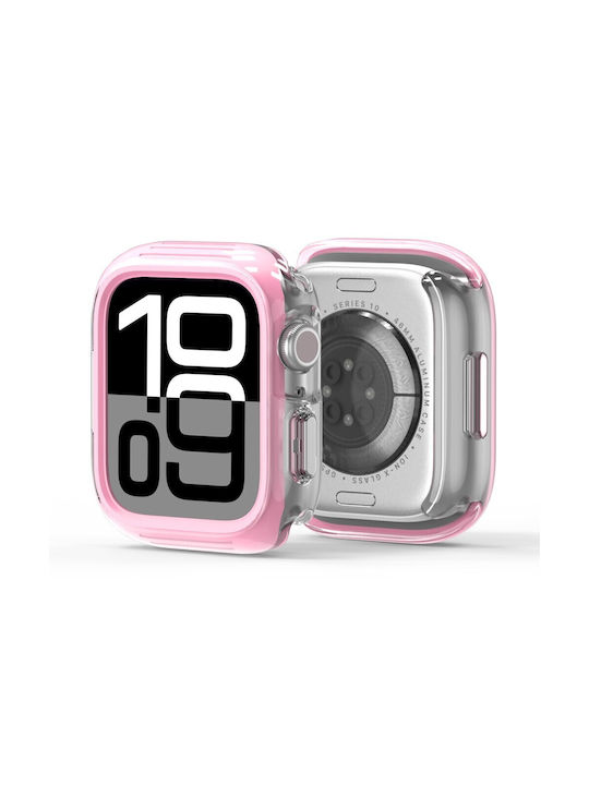 Apple Watch Series 7 8 9 45mm Dux Ducis Camo Series Θήκη Pink