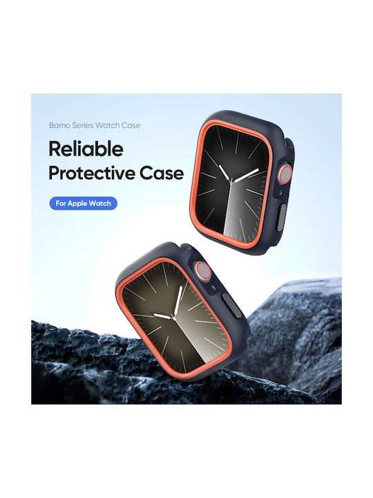 Apple Watch Series 10/42mm Dux Ducis Bamo Series Θήκη Midnight Orange