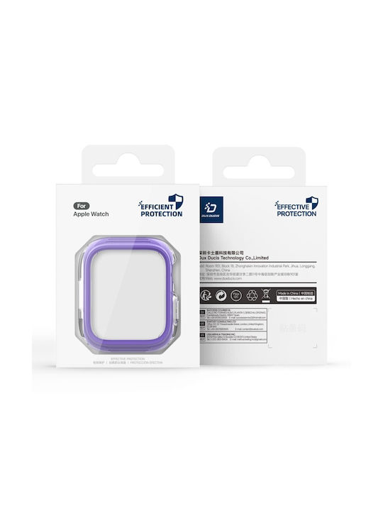 Apple Watch Series 7 8 9 45mm Dux Ducis Camo Series Θήκη Purple Apple Watch Series 7 8 9 45mm Dux Ducis Camo Series Θήκη Purple