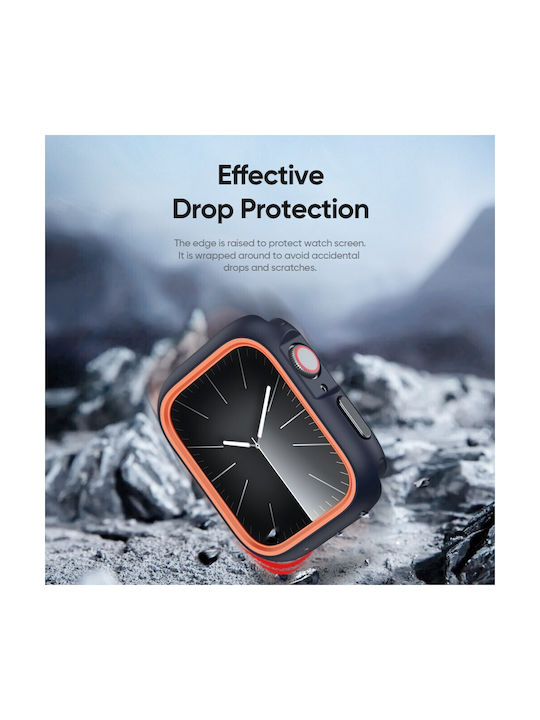 Apple Watch Series 10/42mm Dux Ducis Bamo Series Θήκη Midnight Orange