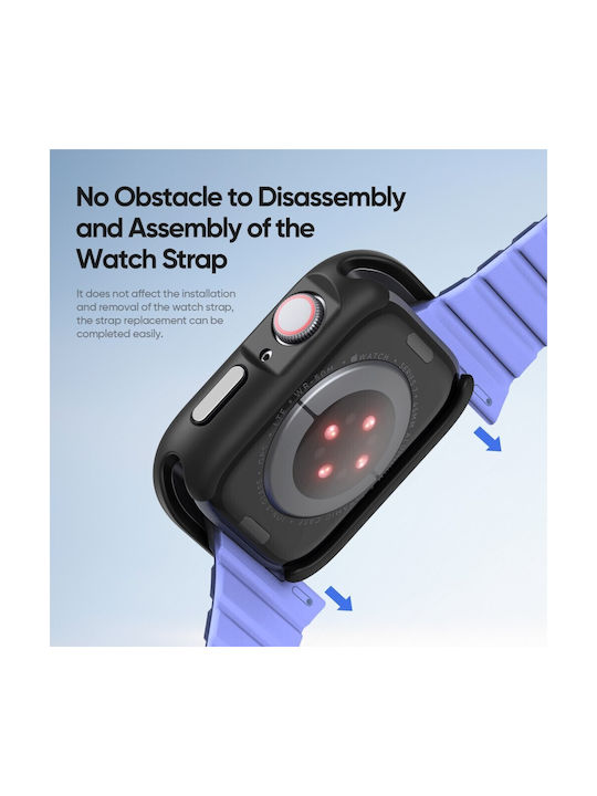 Apple Watch Series 10/42mm Dux Ducis Bamo Series Θήκη Black Red